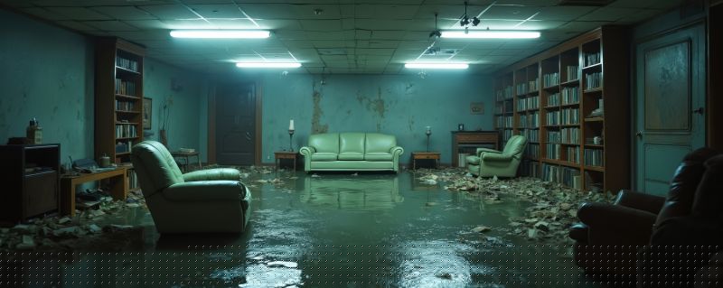 Bedroom Water Damage Repair