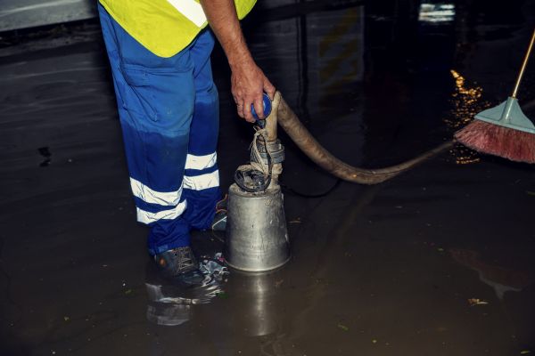 Basement Water Removal in Houston